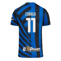 Camisa de Futebol Inter Milan Joaquin Correa #11 Equipamento Principal 2024-25 Manga Curta